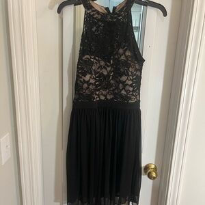 Morgan & Co. Black Lace Dress